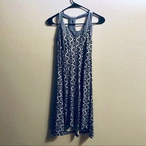 prAna patterned dress 💜💙🖤